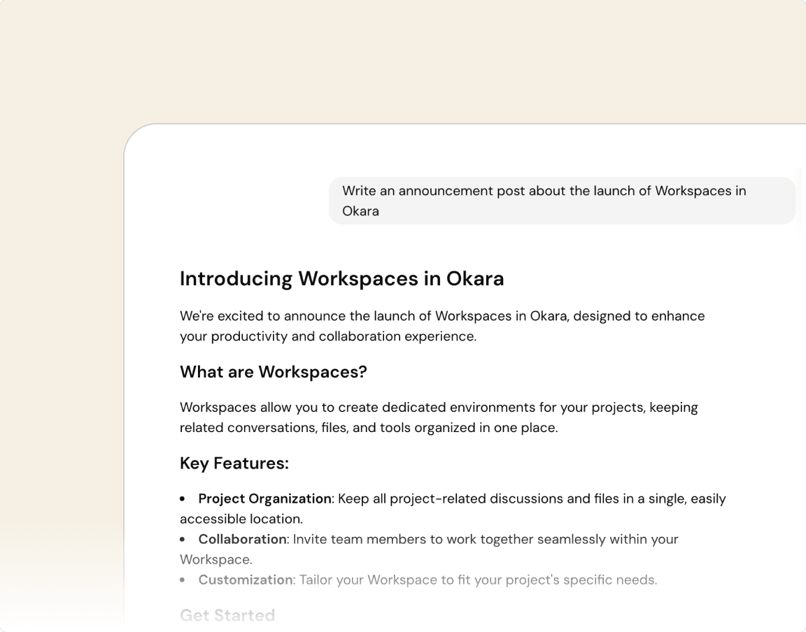 Team content creation